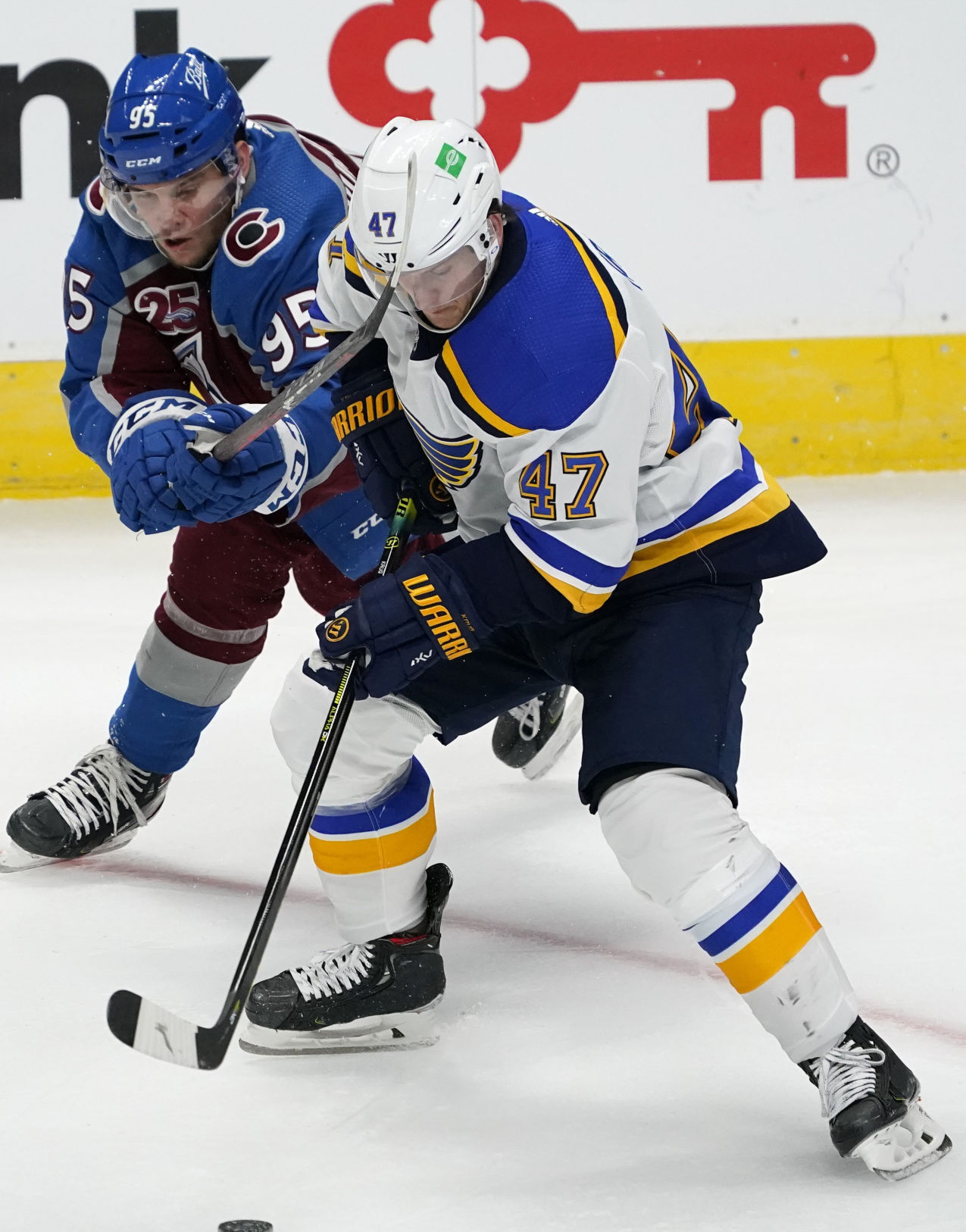 Blues Avalanche Hockey